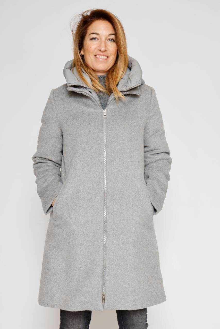 ABRIGO ACOLCHADO I8911P63-GRIS – Qukoa - Main Image