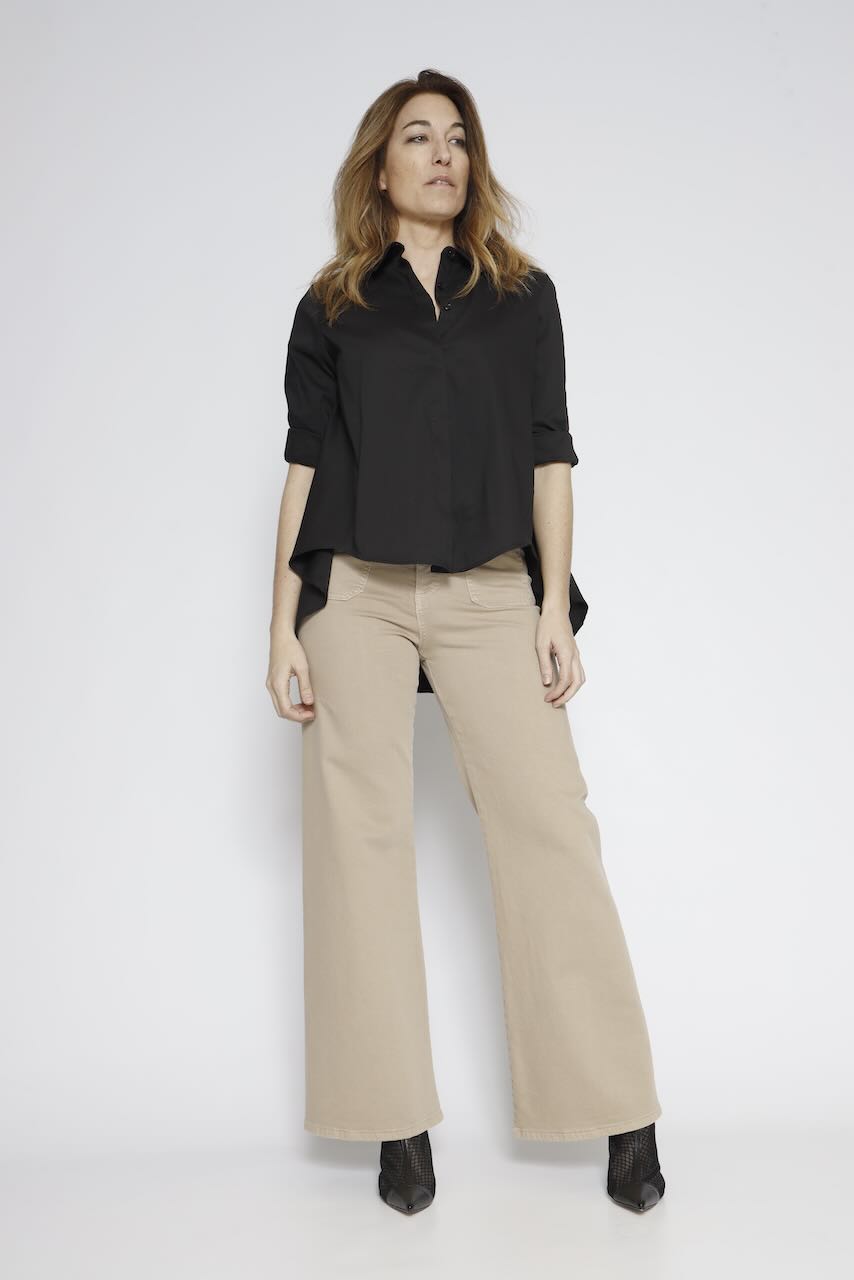 PANTALON P0R5HO2NFX-TAUPE – Qukoa