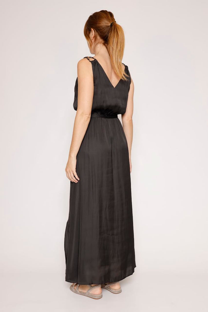 VESTIDO RAESSY PLAIN-NEGRO