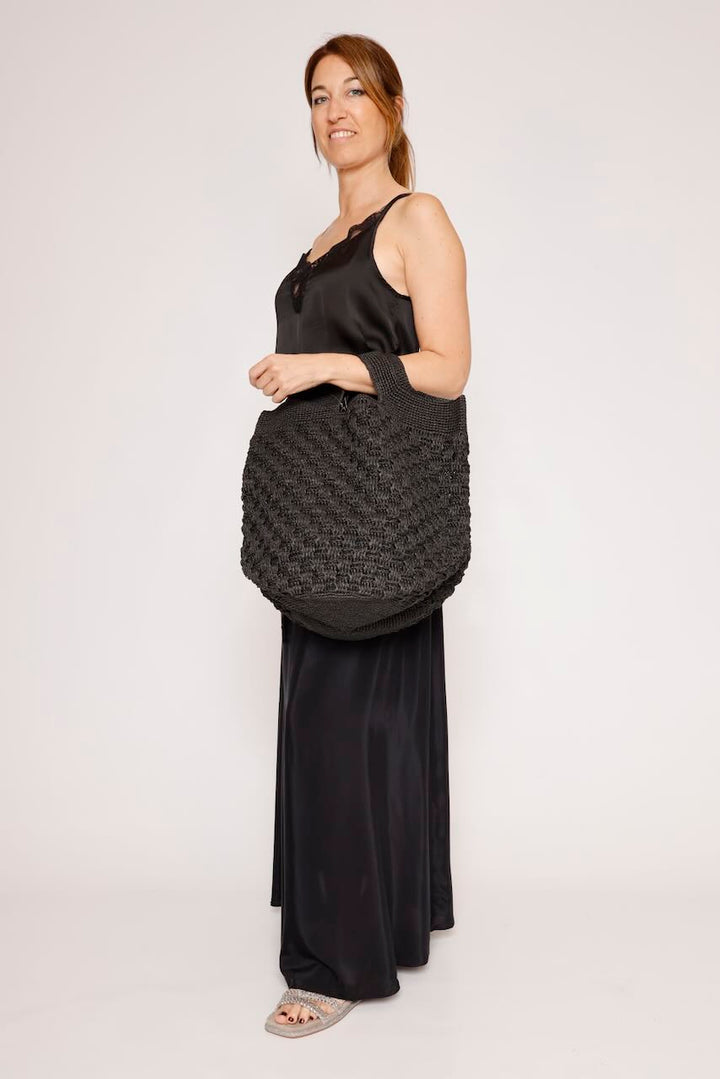 TOP ILAY LACE-NEGRO