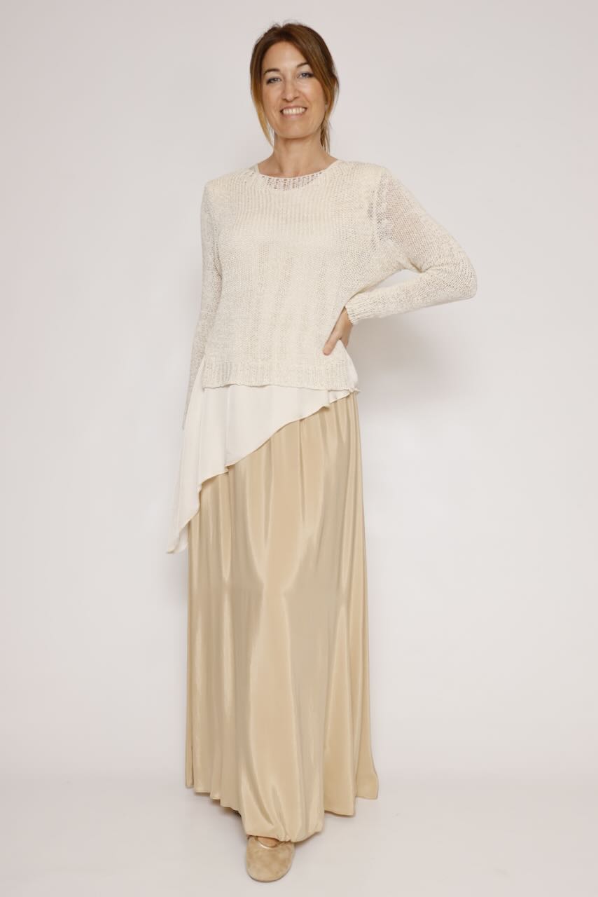 JERSEY P26MS501-LATTE