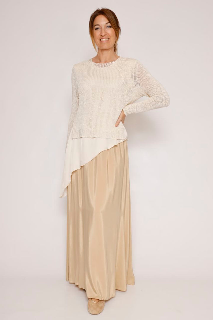 JERSEY P26MS501-LATTE