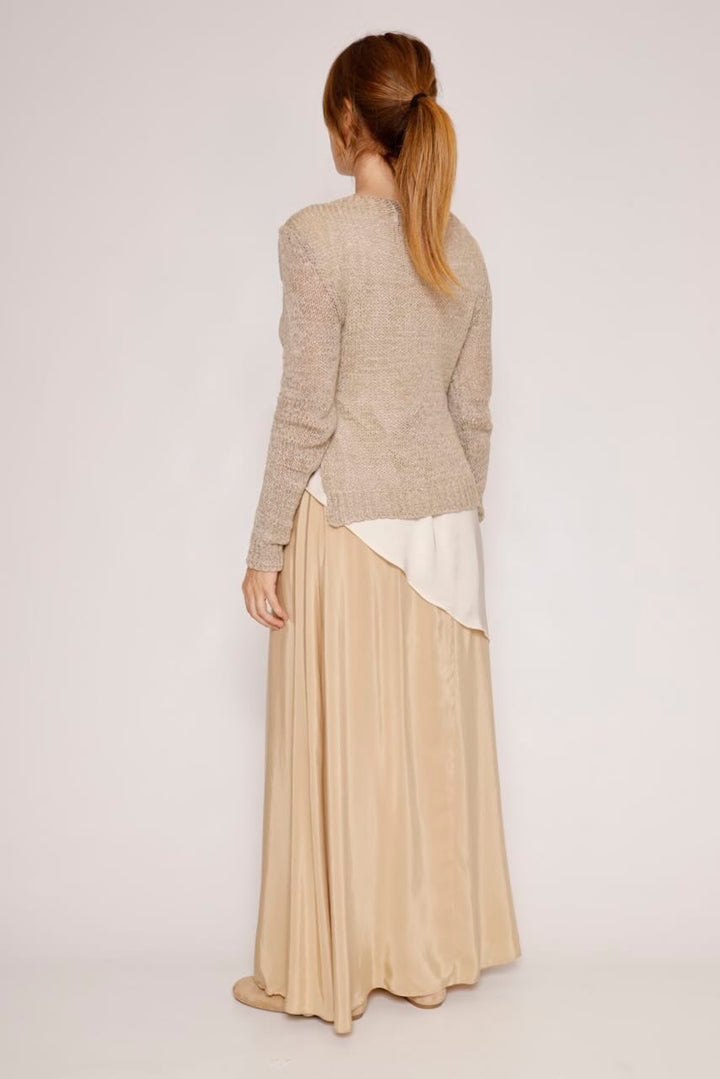 JERSEY P26MS501-BEIGE