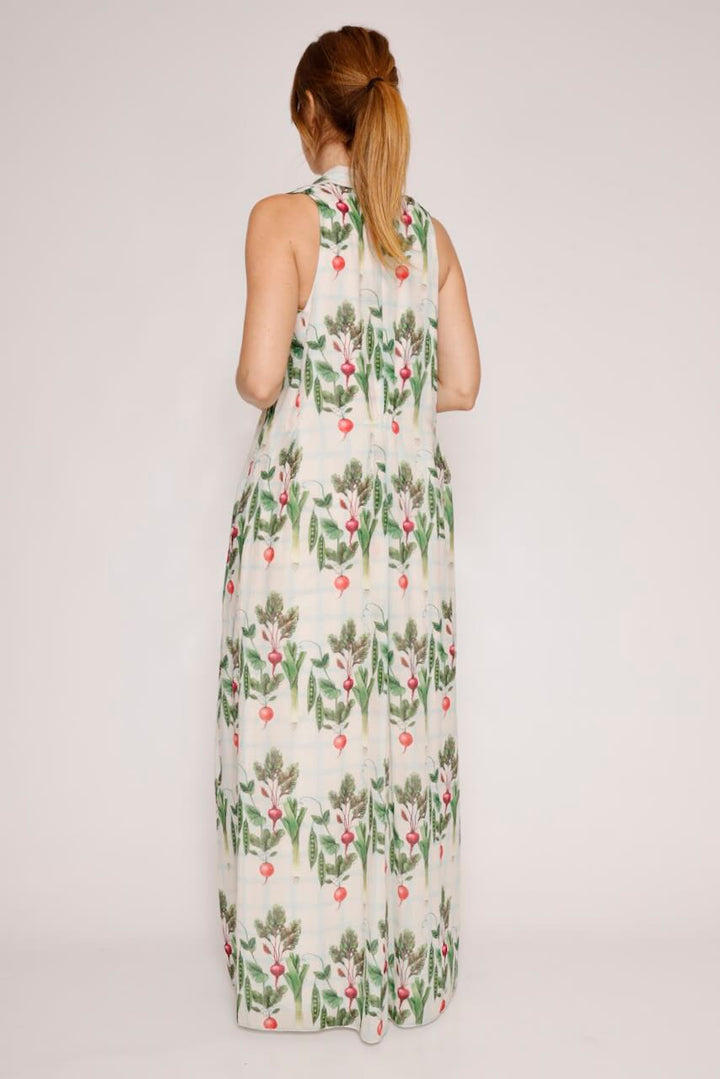 VESTIDO  BY10288-BLANCO/VERDE