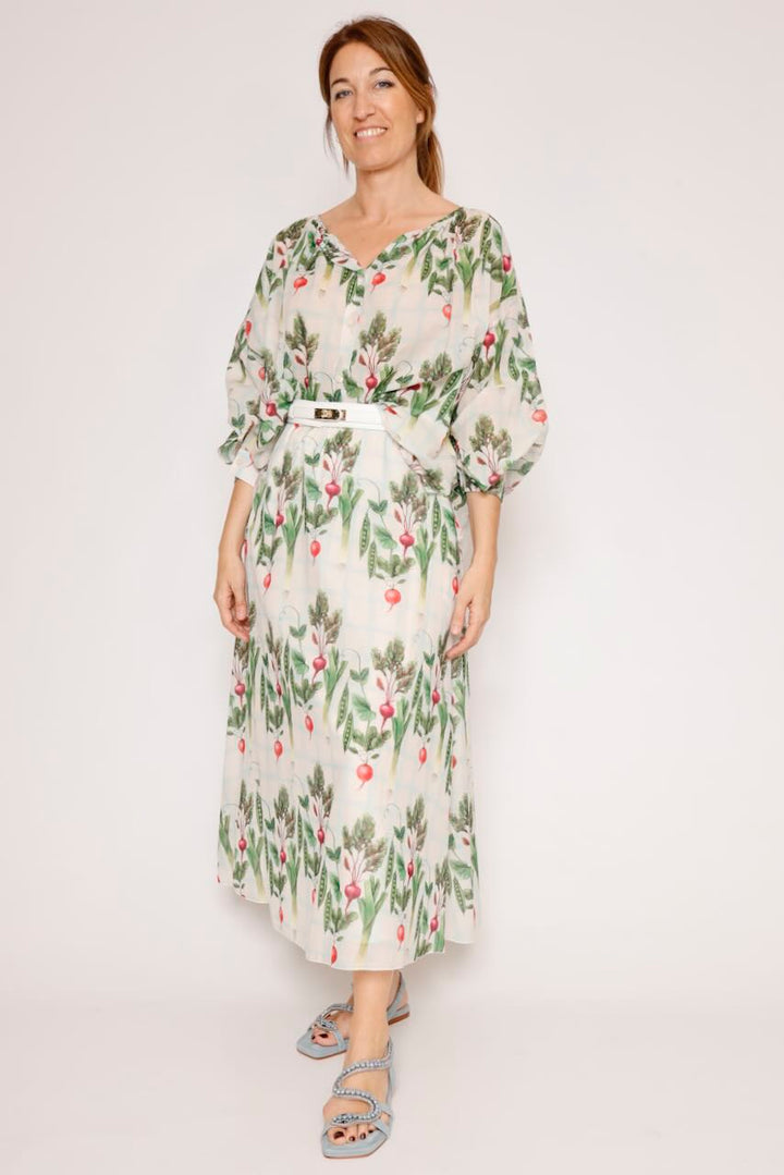 CAMISA BY10285-BLANCO/VERDE