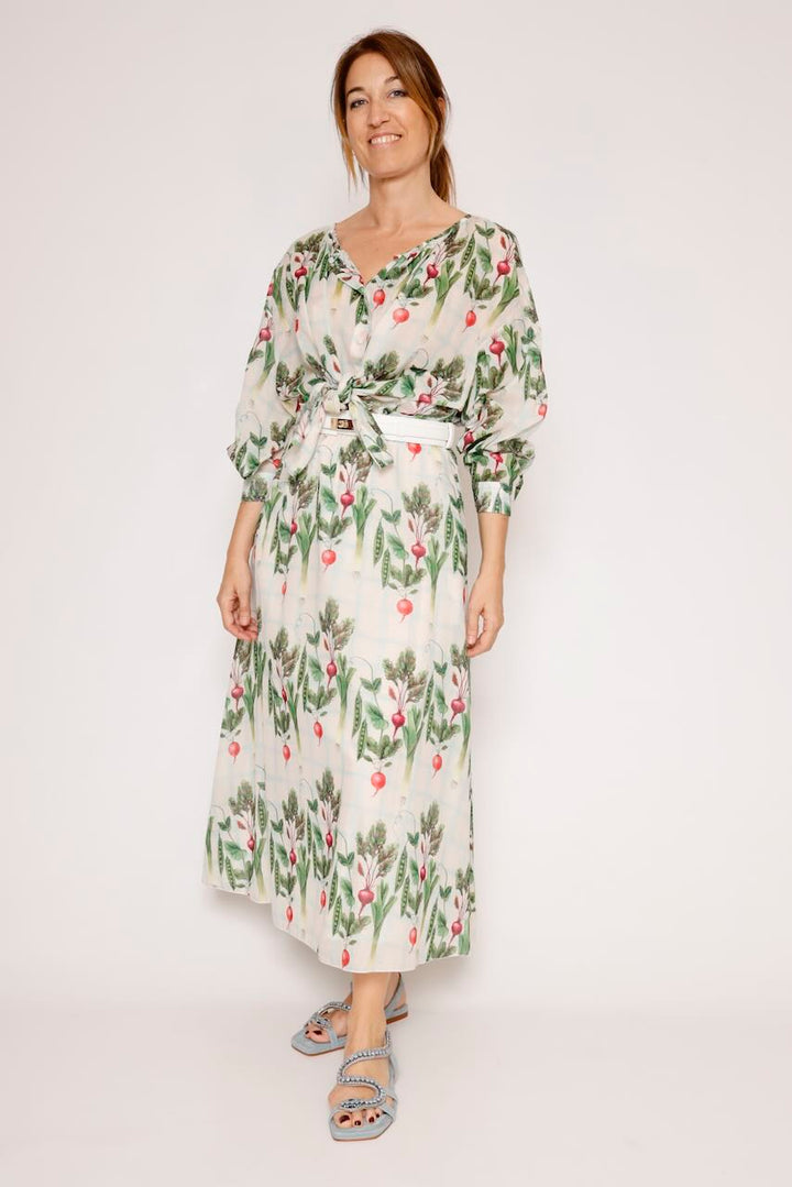 CAMISA BY10285-BLANCO/VERDE