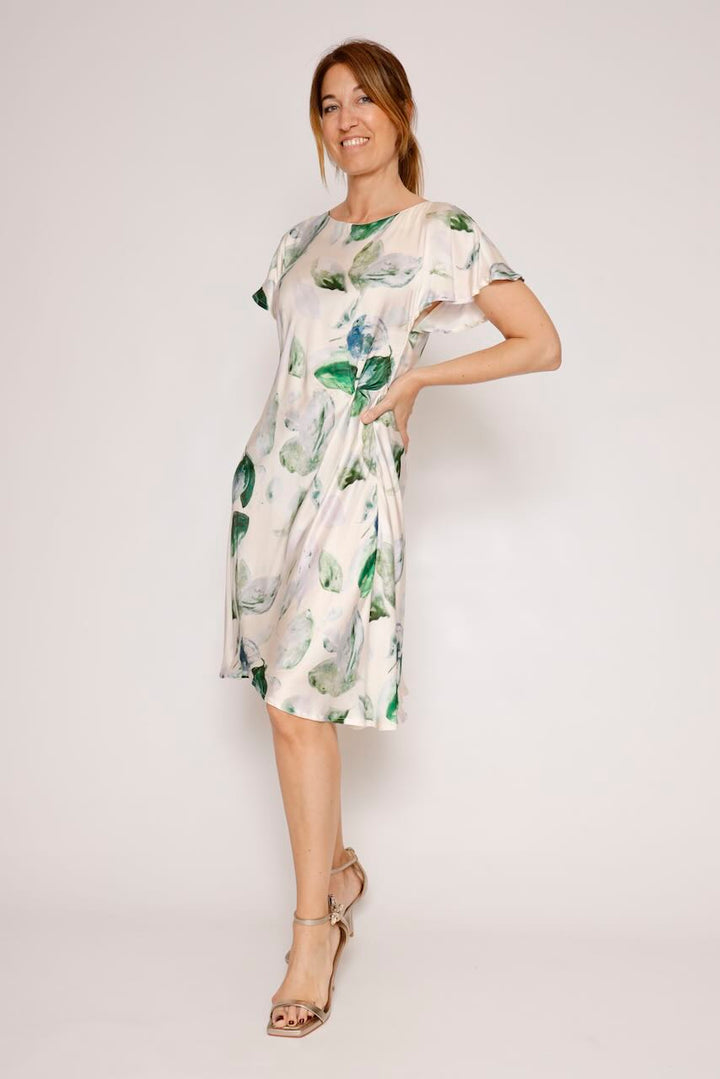 VESTIDO BY10279-BLANCO/VERDE