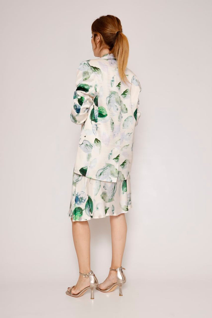 VESTIDO BY10279-BLANCO/VERDE