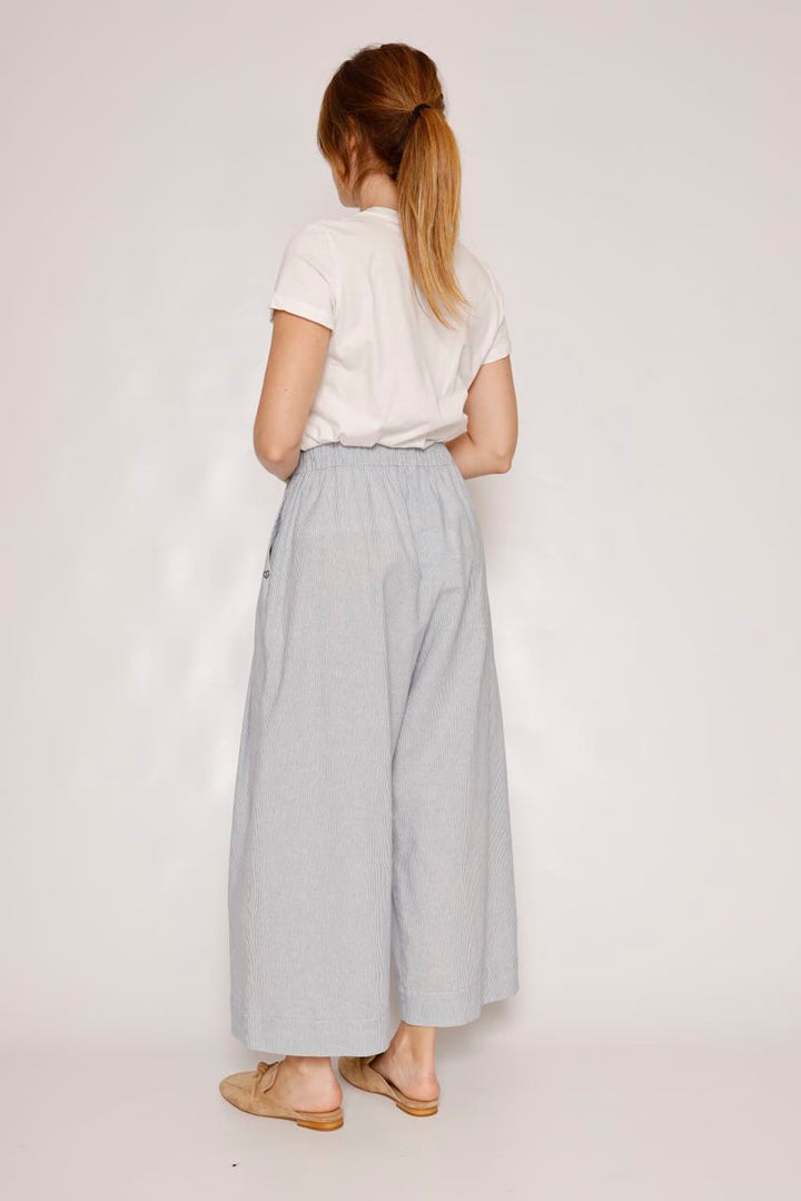 PANTALÓN P3R7EIZ000-BLANCO/AZUL