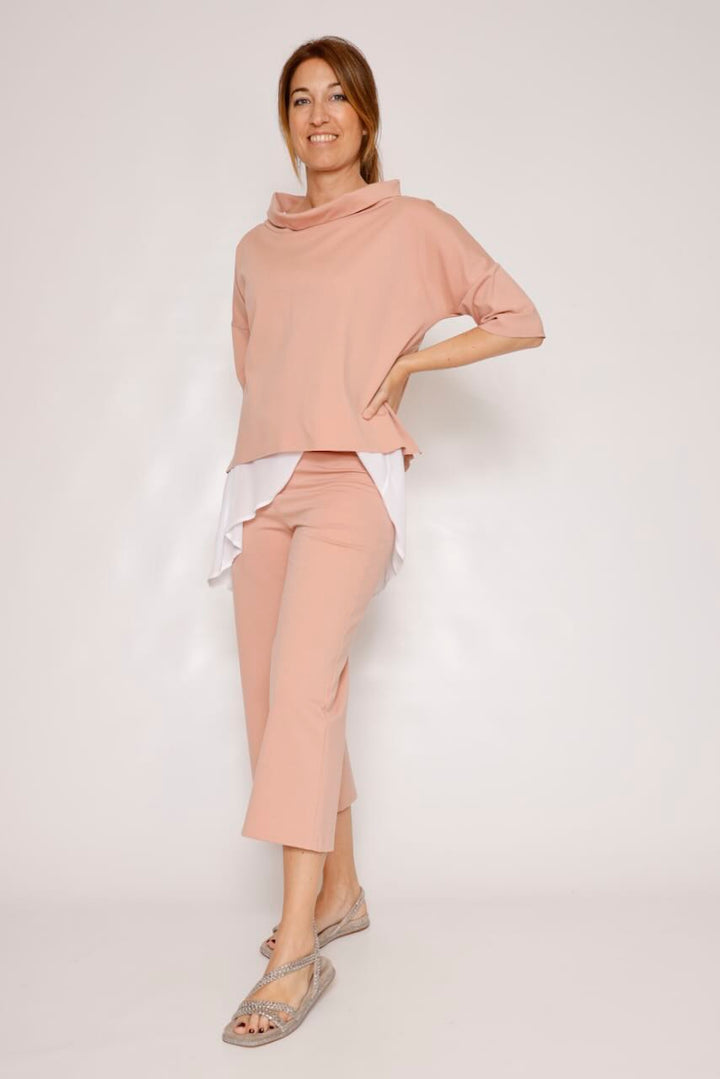 CAMISETA CAPA P25AN401-ROSA