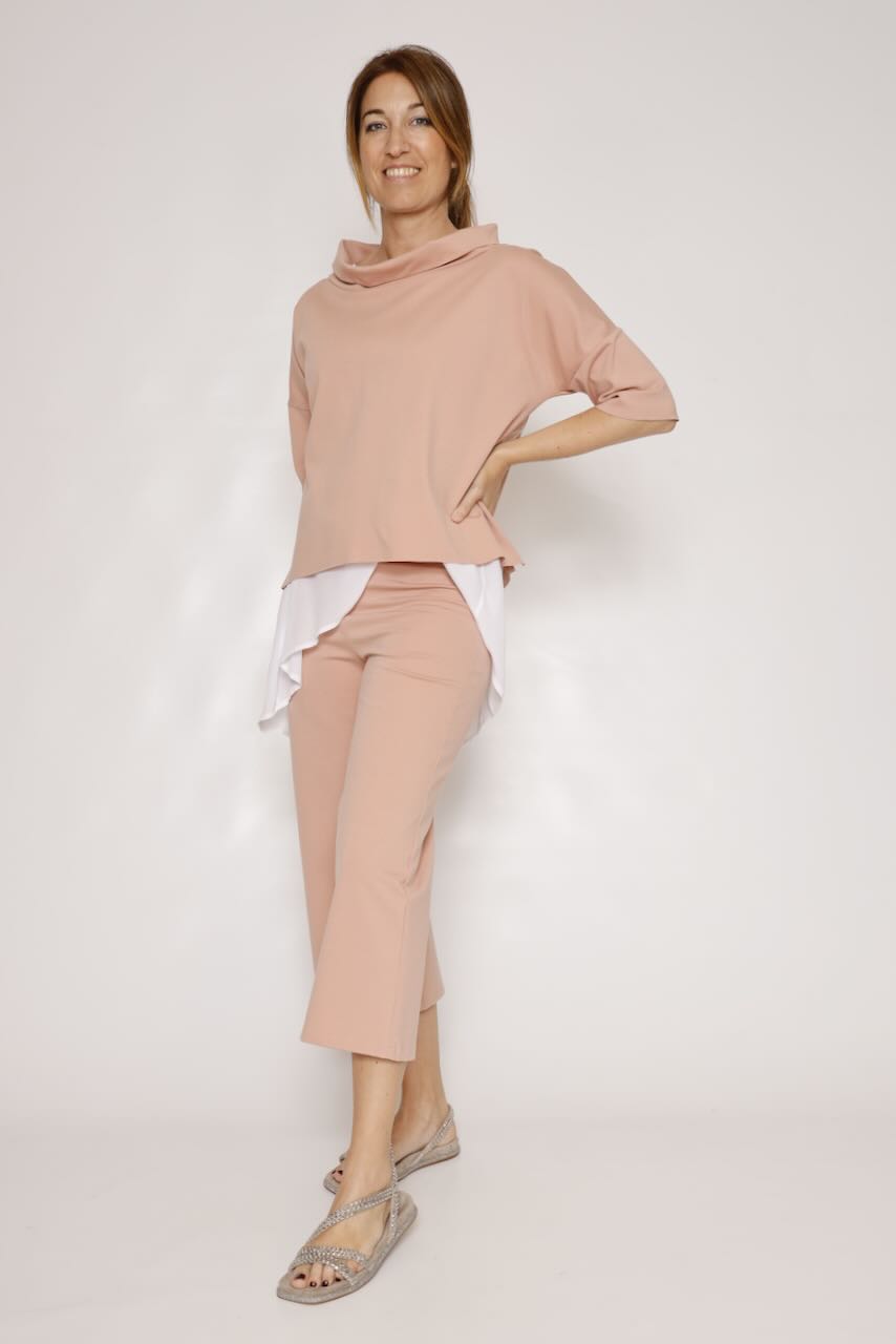 CAMISETA CAPA P25AN401-ROSA