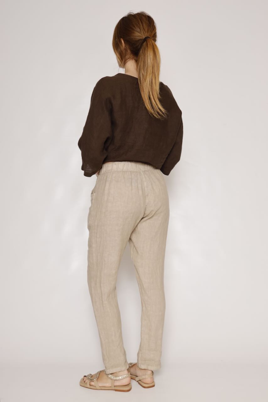 PANTALÓN  P25RU230-BEIGE