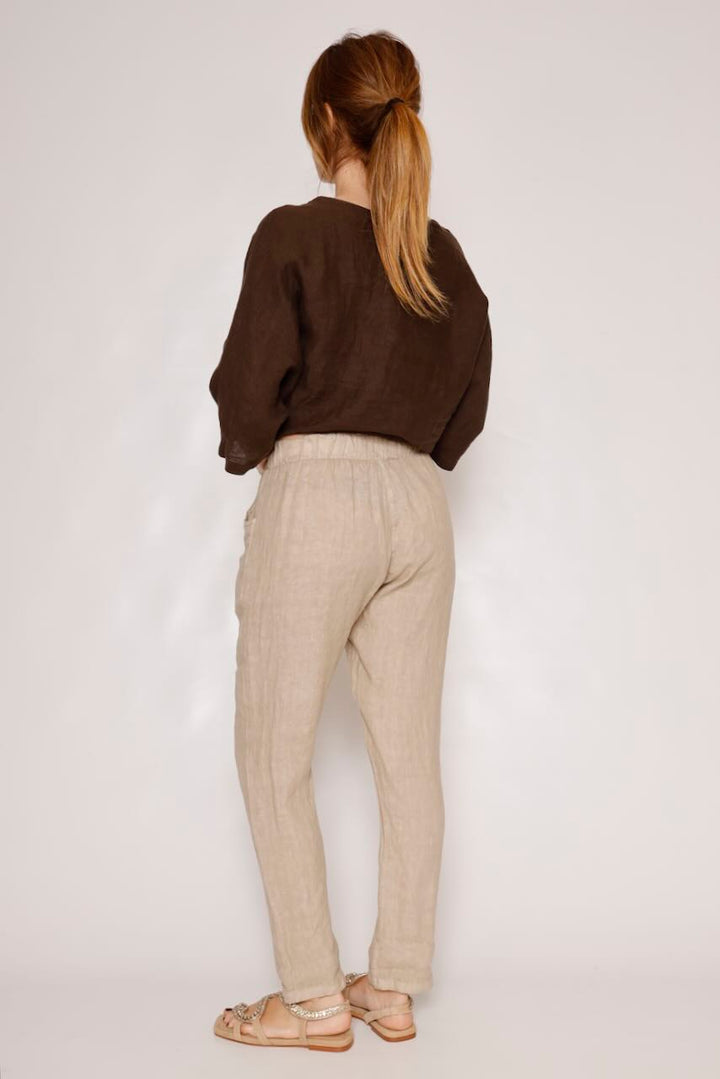 PANTALÓN  P25RU230-BEIGE