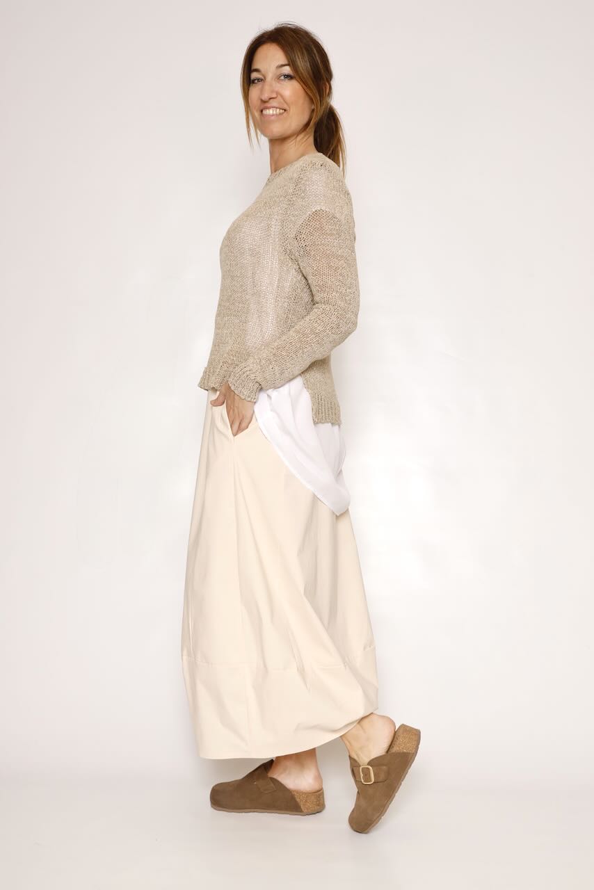 FALDA 312620100-MANTEQUILLA