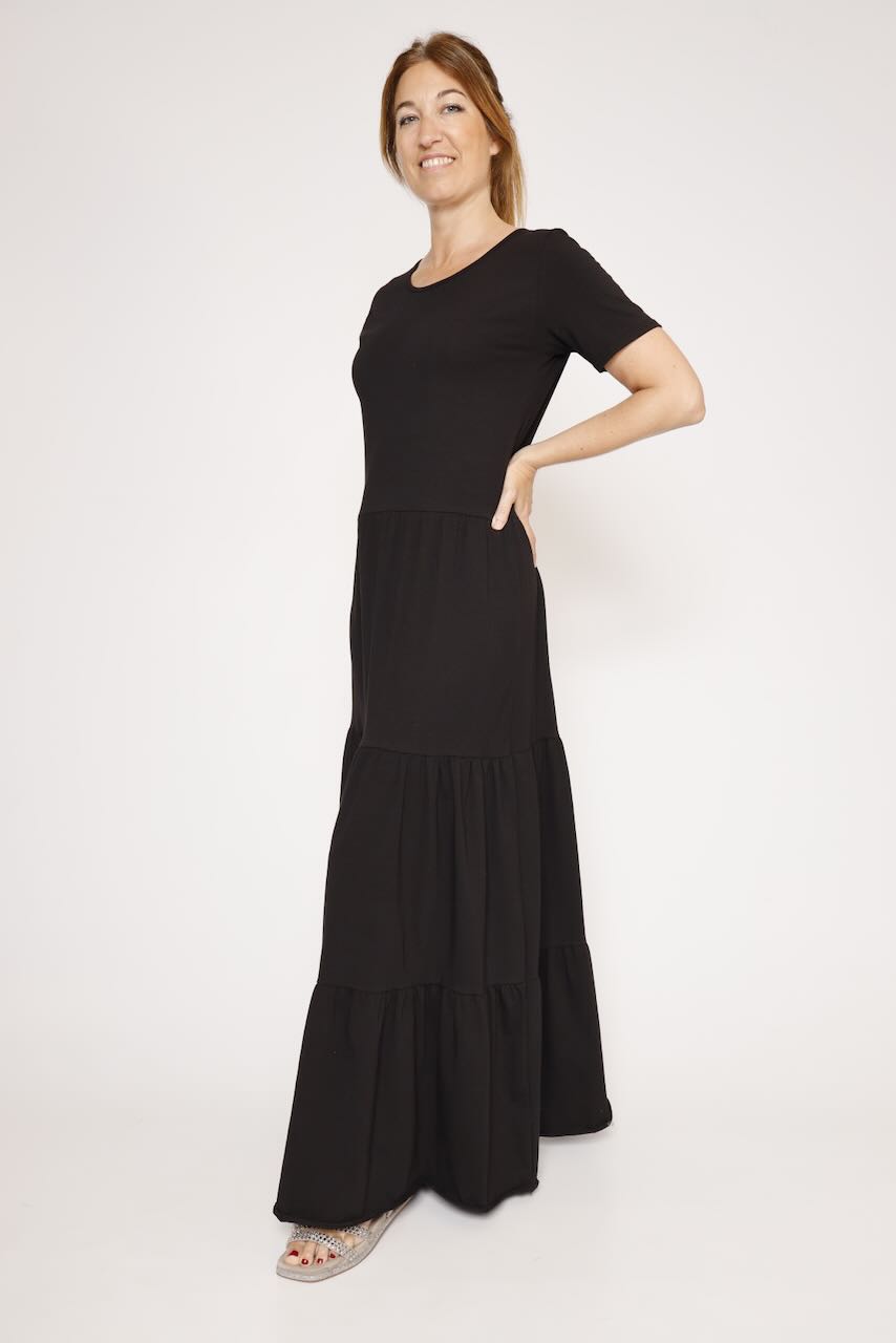 VESTIDO P26BU704-NEGRO