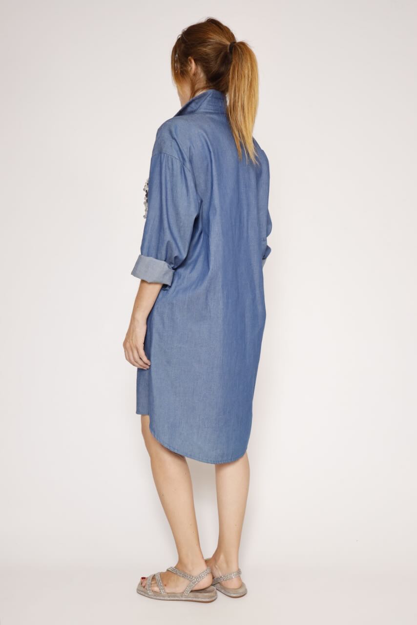 VESTIDO P26LU703-BLU DENIM