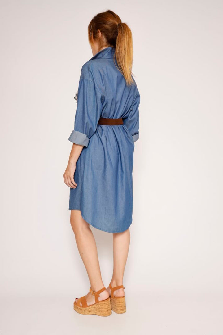 VESTIDO P26LU703-BLU DENIM