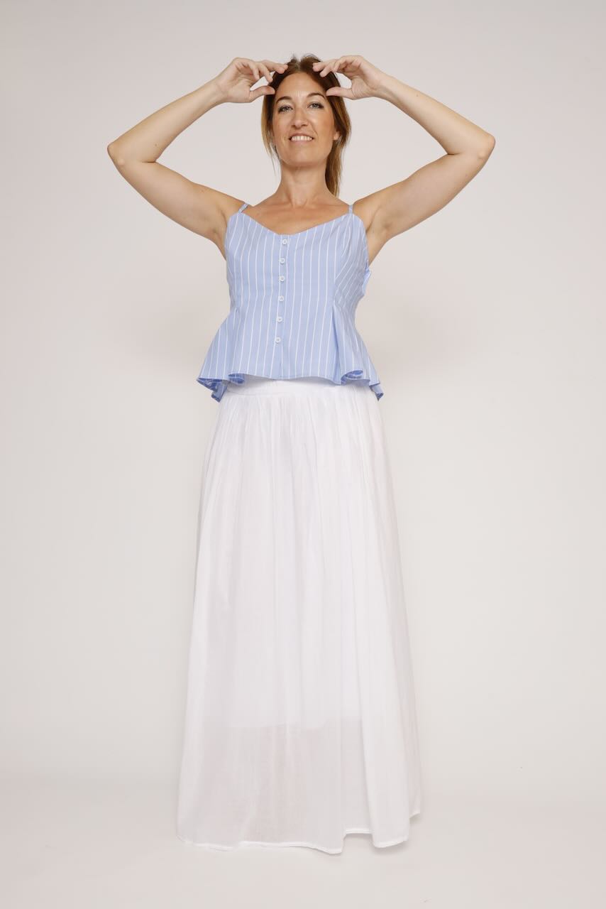 FALDA BLANCA  P26CA302