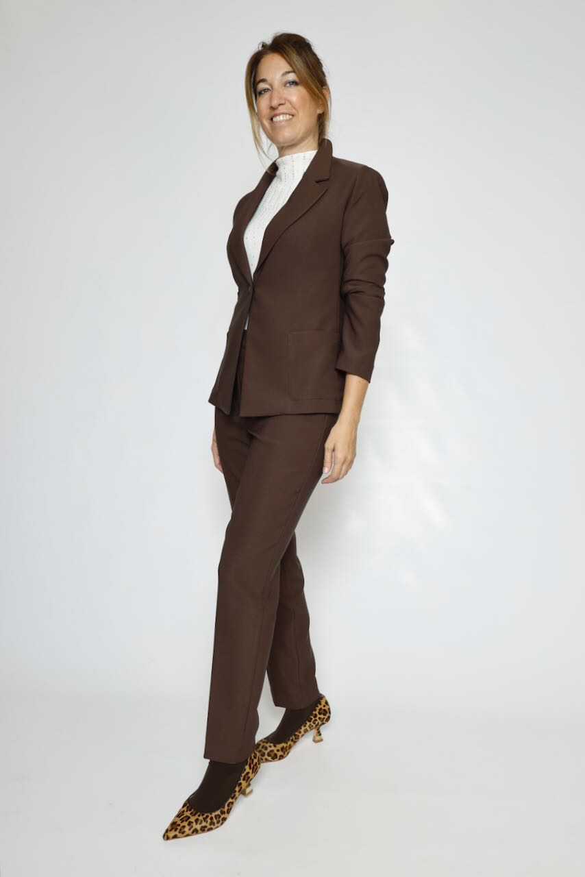 CHAQUETA MARRÓN A26PL611