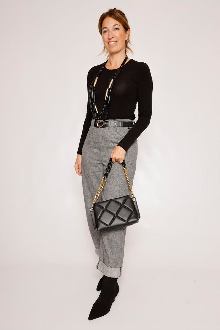 PANTALÓN ESPIGA GRIS NAYA DALTON