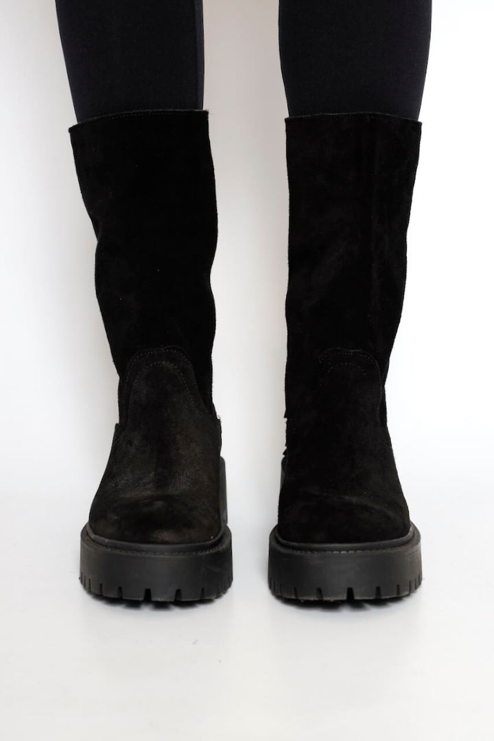BOTA NEGRA FLECOS 3038-NEGRO