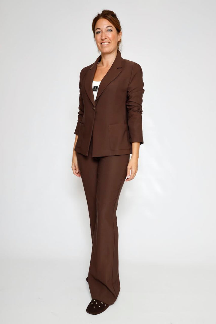 CHAQUETA MARRÓN A26PL611