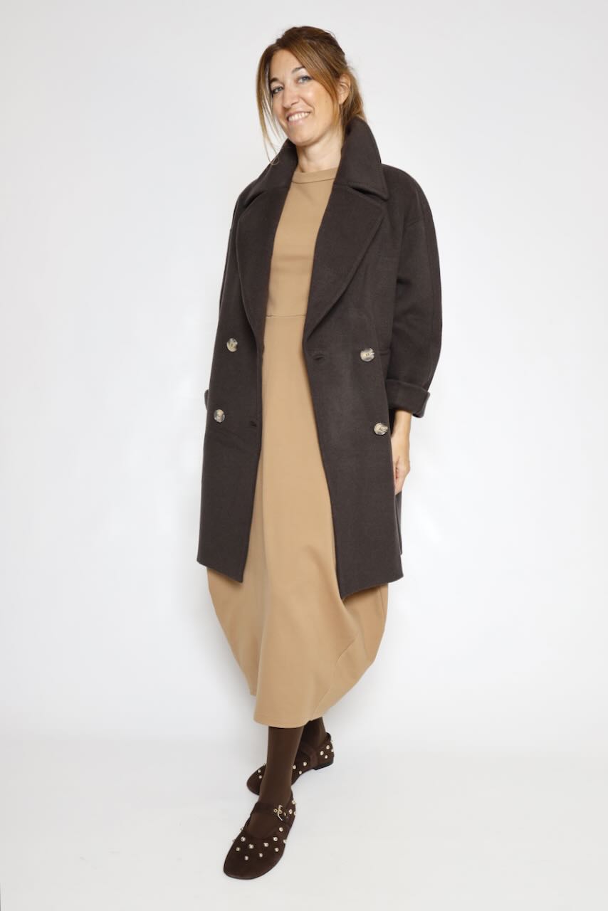 VESTIDO A25AP701-CAMEL