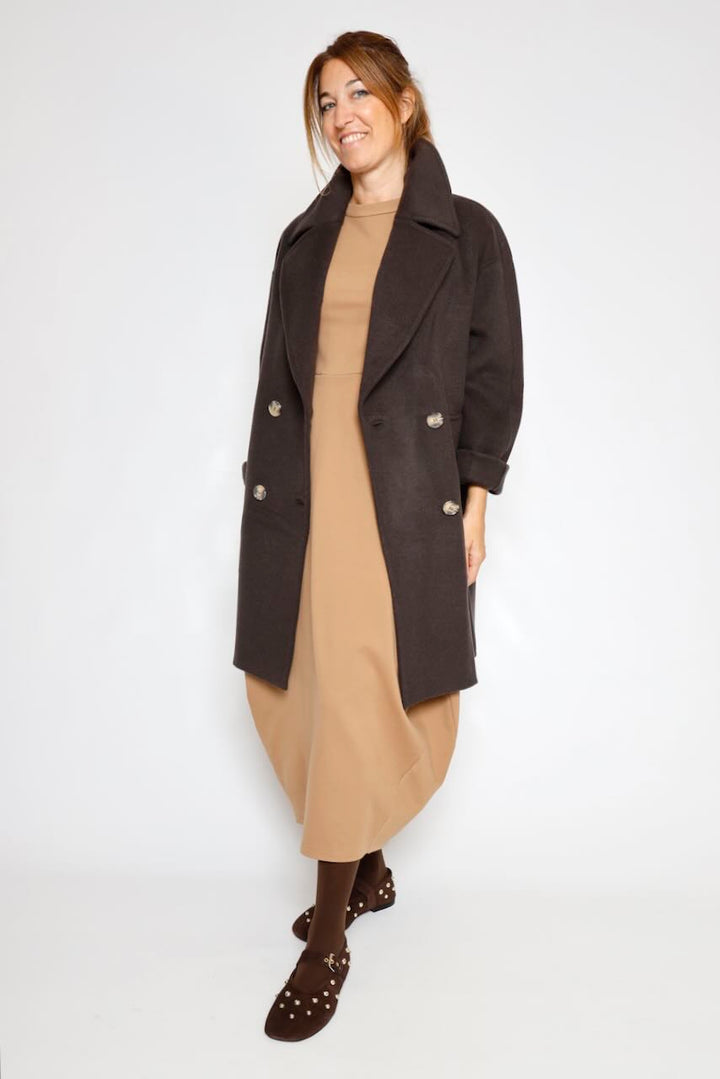 VESTIDO A25AP701-CAMEL
