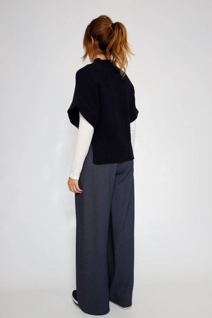 JERSEY CHALECO DE PUNTO MARINO BY11062
