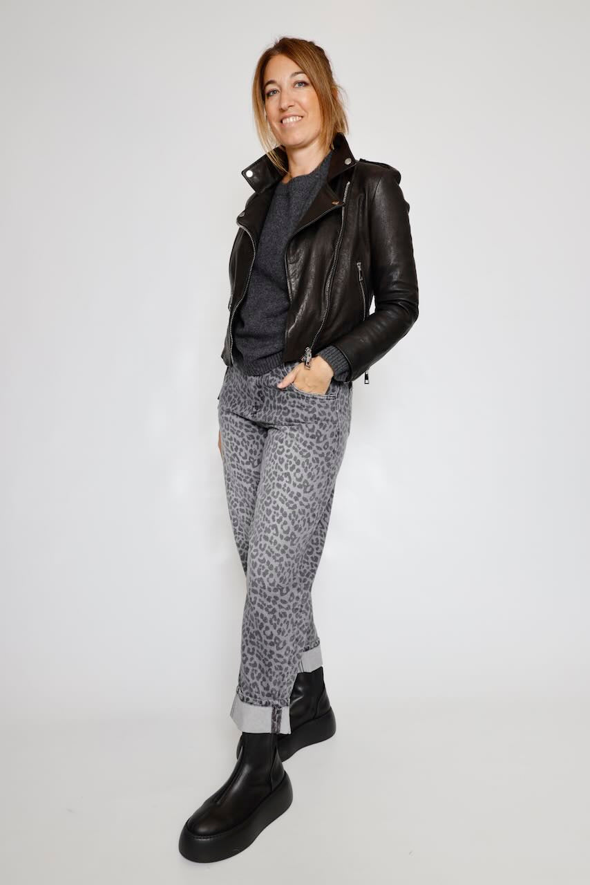 VAQUERO BOYFRIEND GRIS ROBYN DENIM