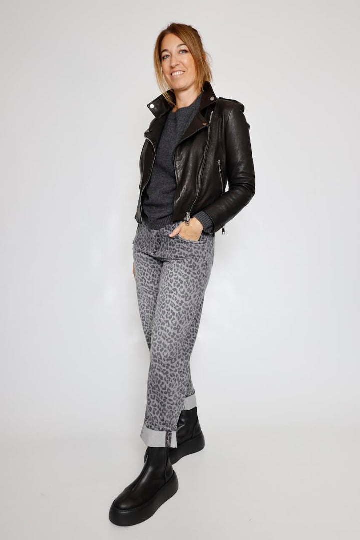 VAQUERO BOYFRIEND GRIS ROBYN DENIM