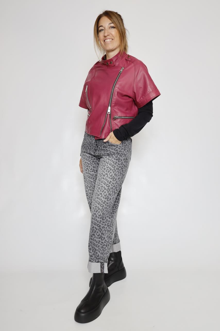 JERSEY LAZOS LATERALES GRIS PHAREEL INTARSIA