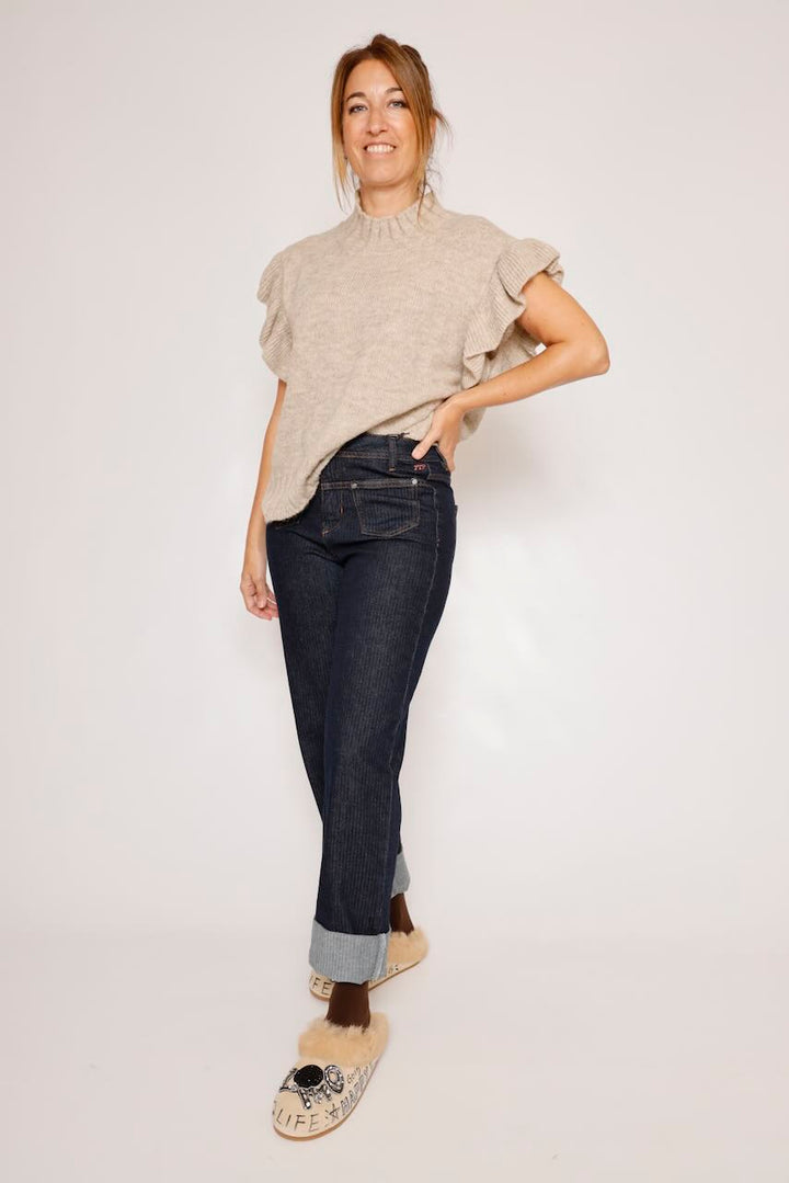 JERSEY SIN MANGAS BEIGE M49779232