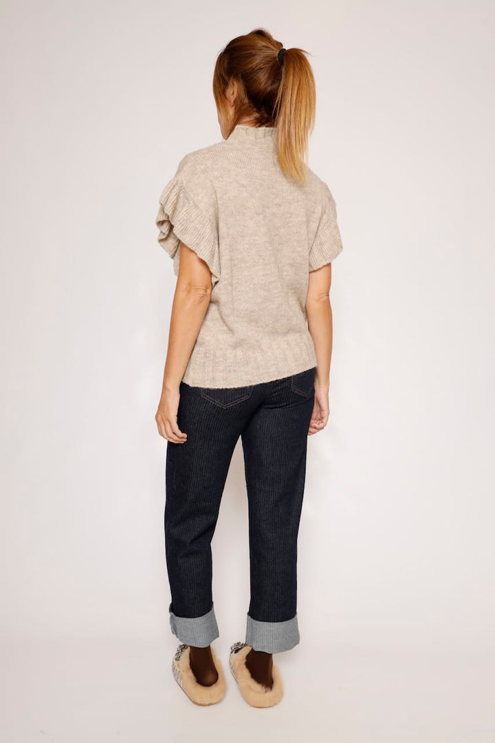 JERSEY SIN MANGAS BEIGE M49779232