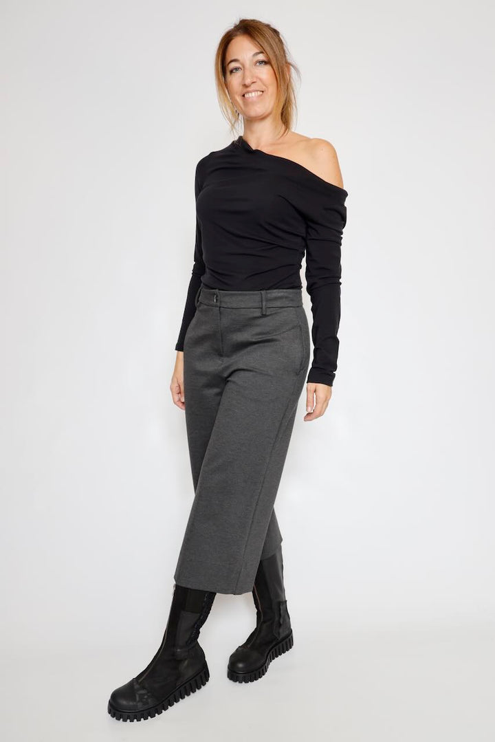 PANTALON CULOTTE ANTRACITA BY09154Q