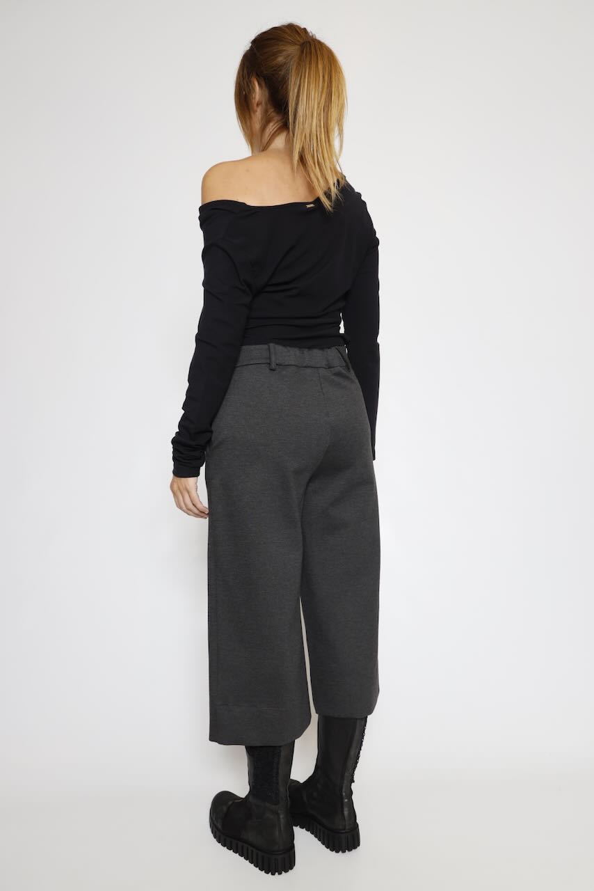 PANTALON CULOTTE ANTRACITA BY09154Q