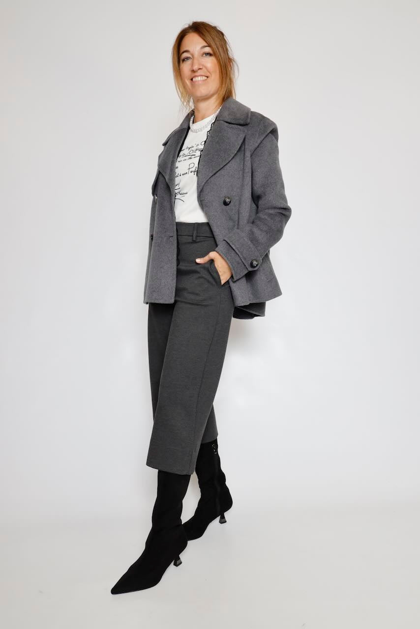 PANTALON CULOTTE ANTRACITA BY09154Q