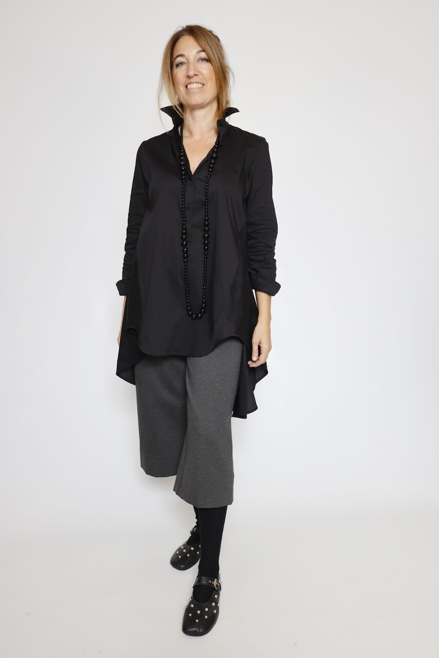 PANTALON CULOTTE ANTRACITA BY09154Q