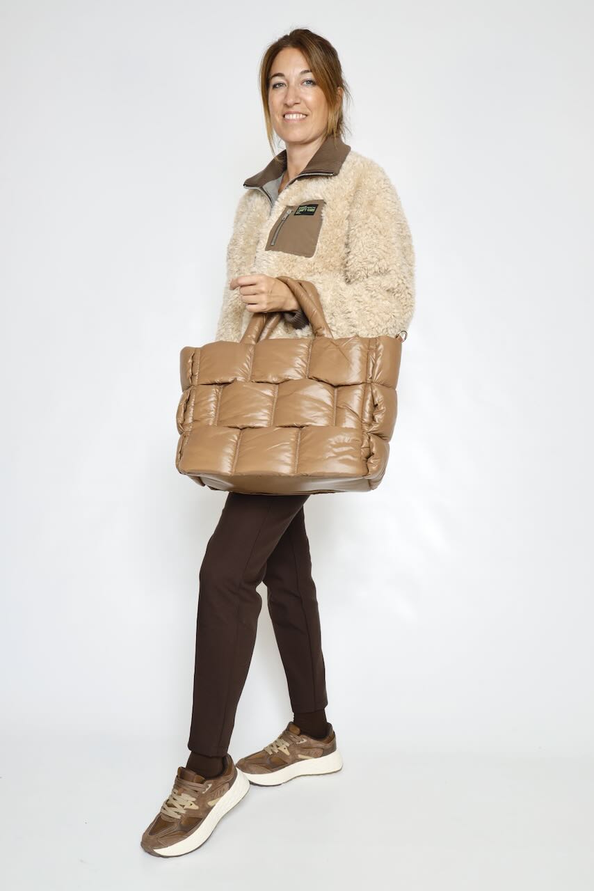CHAQUETA BEIGE VEENA FUR
