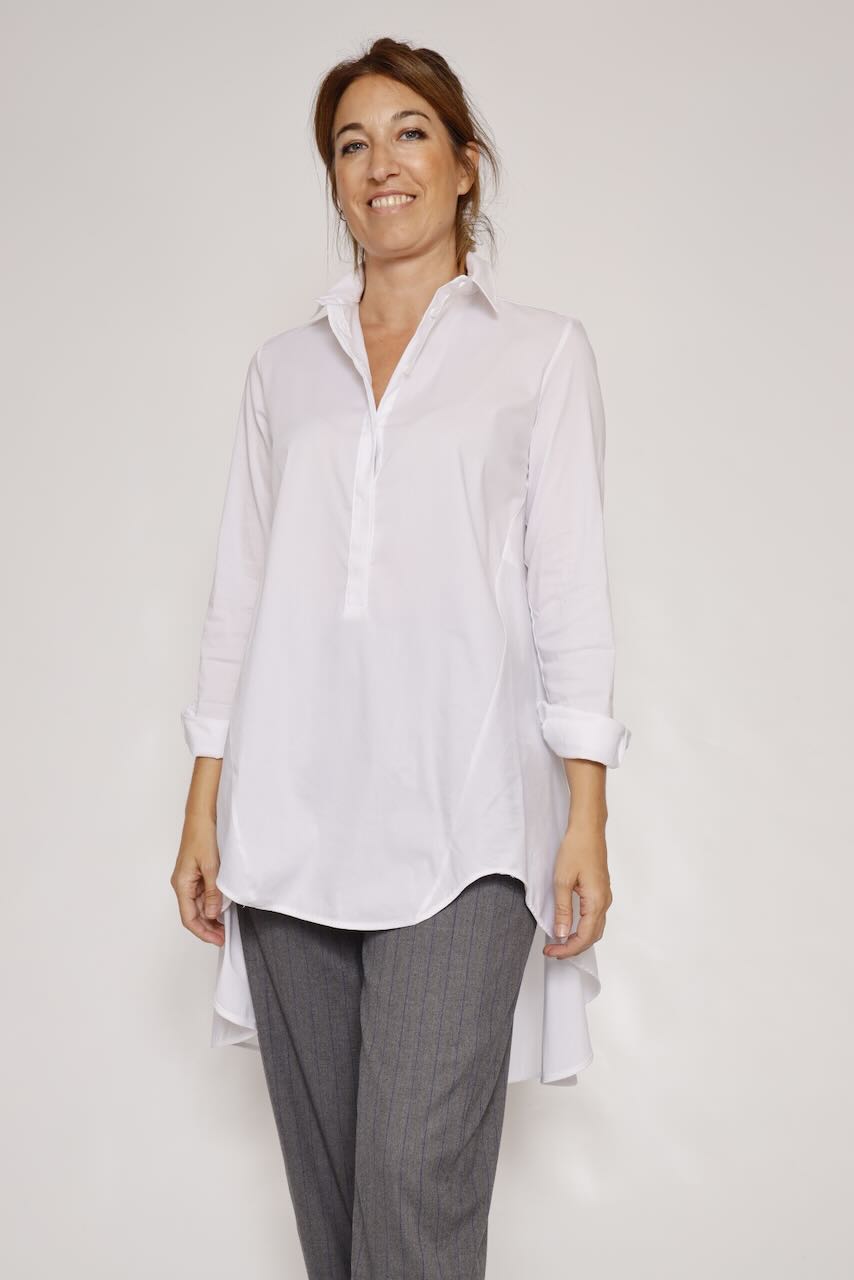 LONG SHIRT CED3FDK-WHITE