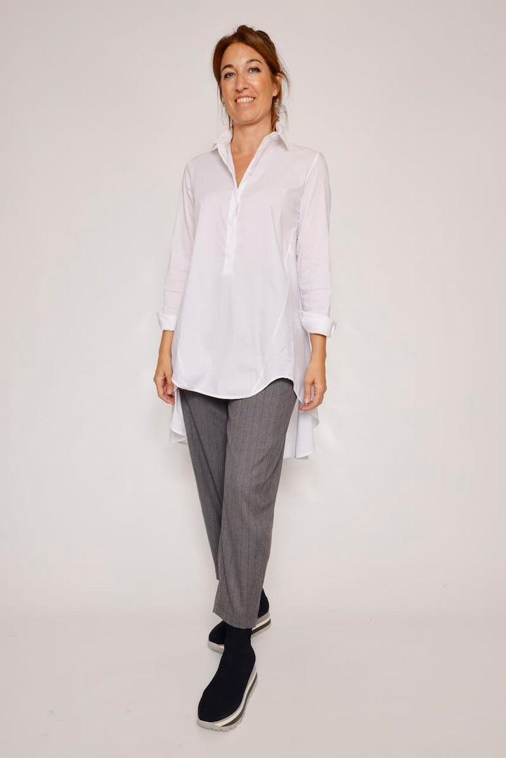LONG SHIRT CED3FDK-WHITE