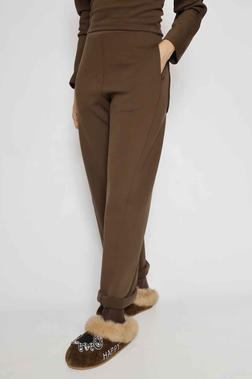 PANTALON MARRON CHOCOLATE 64-5120