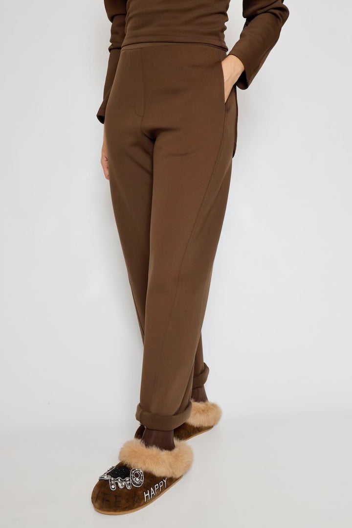 PANTALON MARRON CHOCOLATE 64-5120