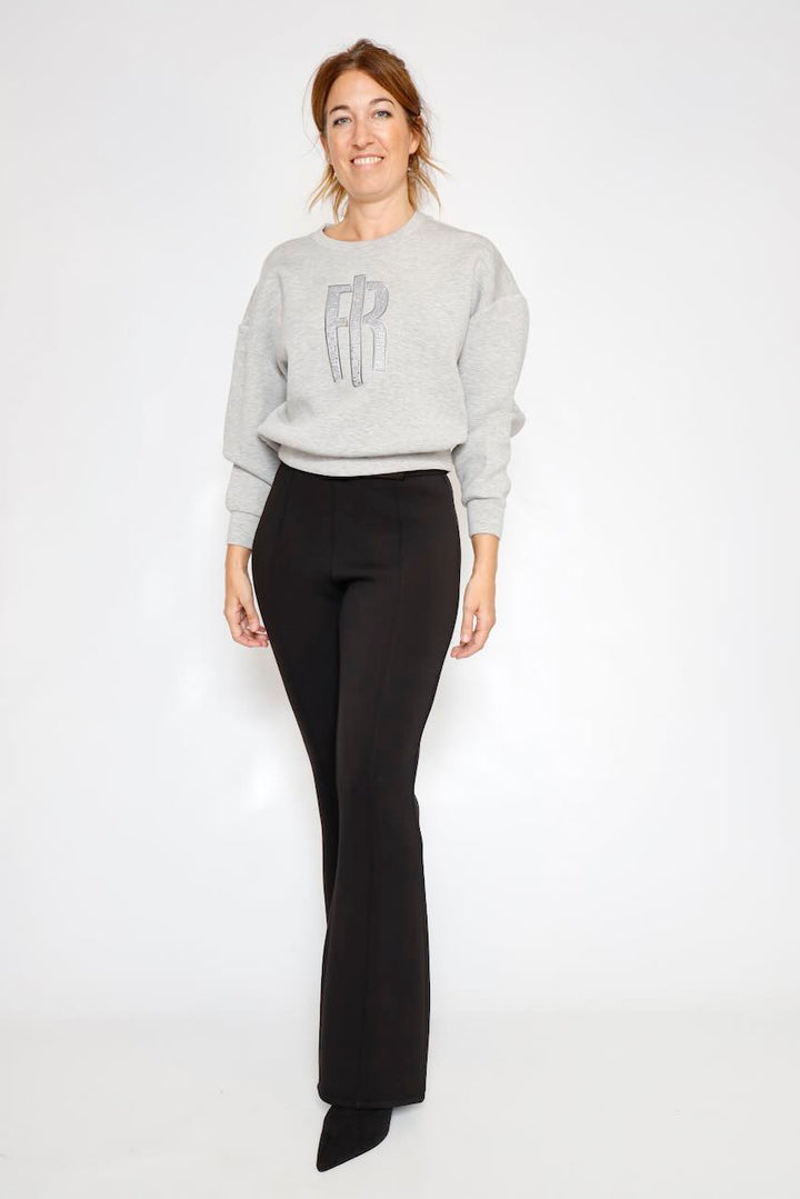 SUDADERA GRIS WT9003F416N5
