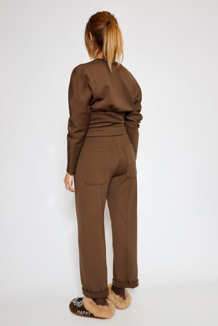 TOP EFECTO CORSÉ CHOCOLATE 64-2094