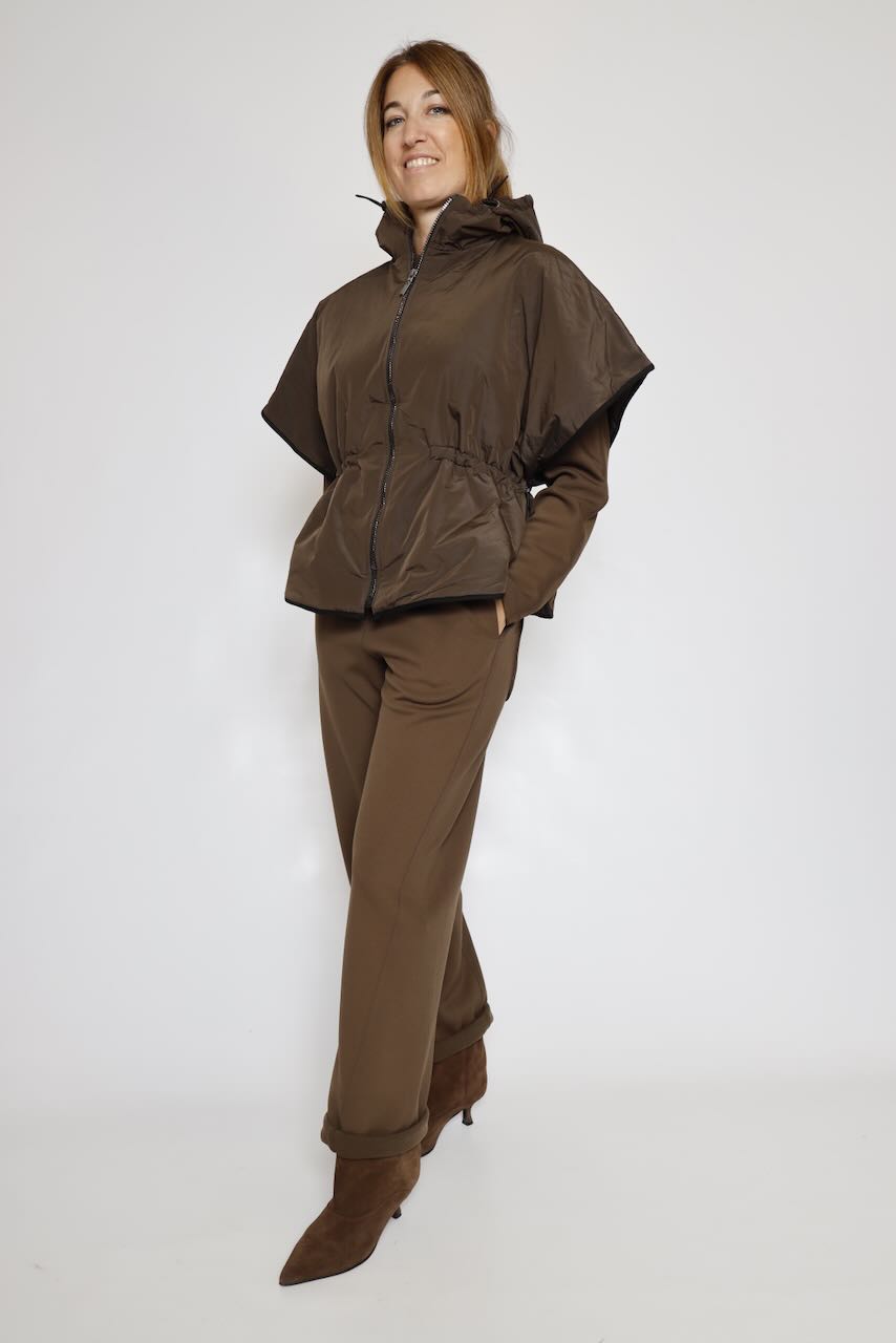 TOP EFECTO CORSÉ CHOCOLATE 64-2094