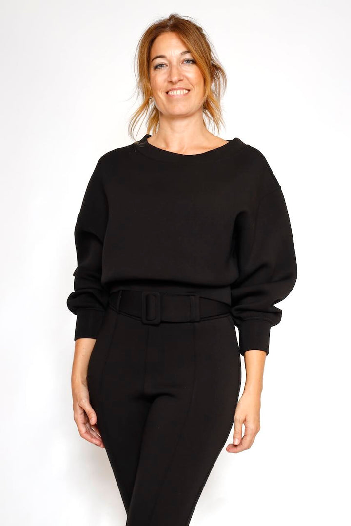 SUDADERA NEGRA WT9008F41601