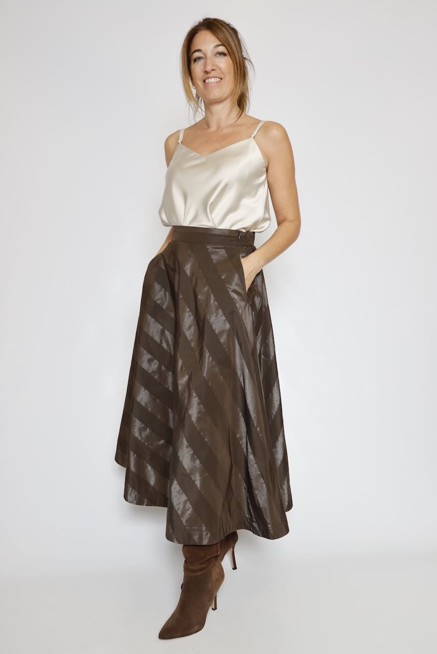 LENCERA / TOP TIRANTES CHAMPAGNE RJF3MBA