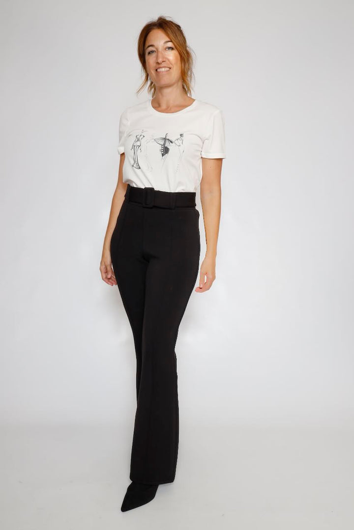 CAMISETA COLLAR LATTE WT3018J401N5