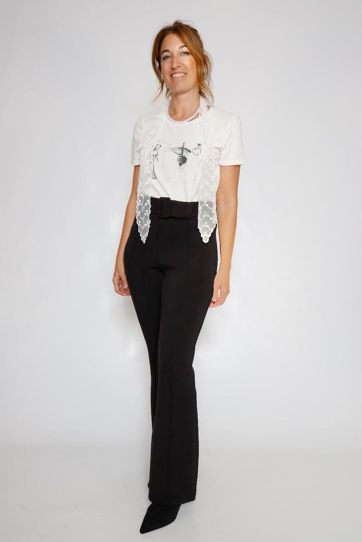 CAMISETA COLLAR LATTE WT3018J401N5